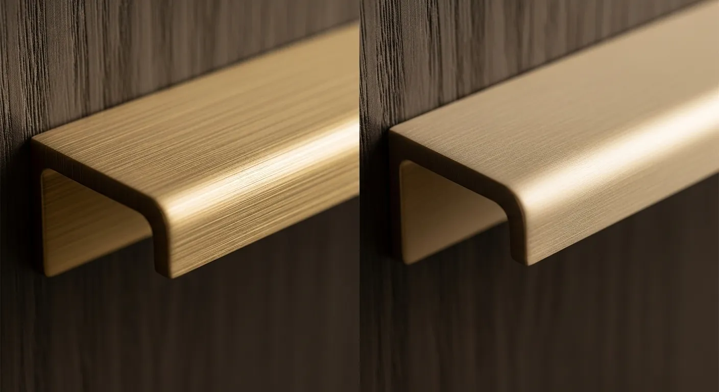 The Satin vs. Brushed Difference The Satin vs. Brushed Difference