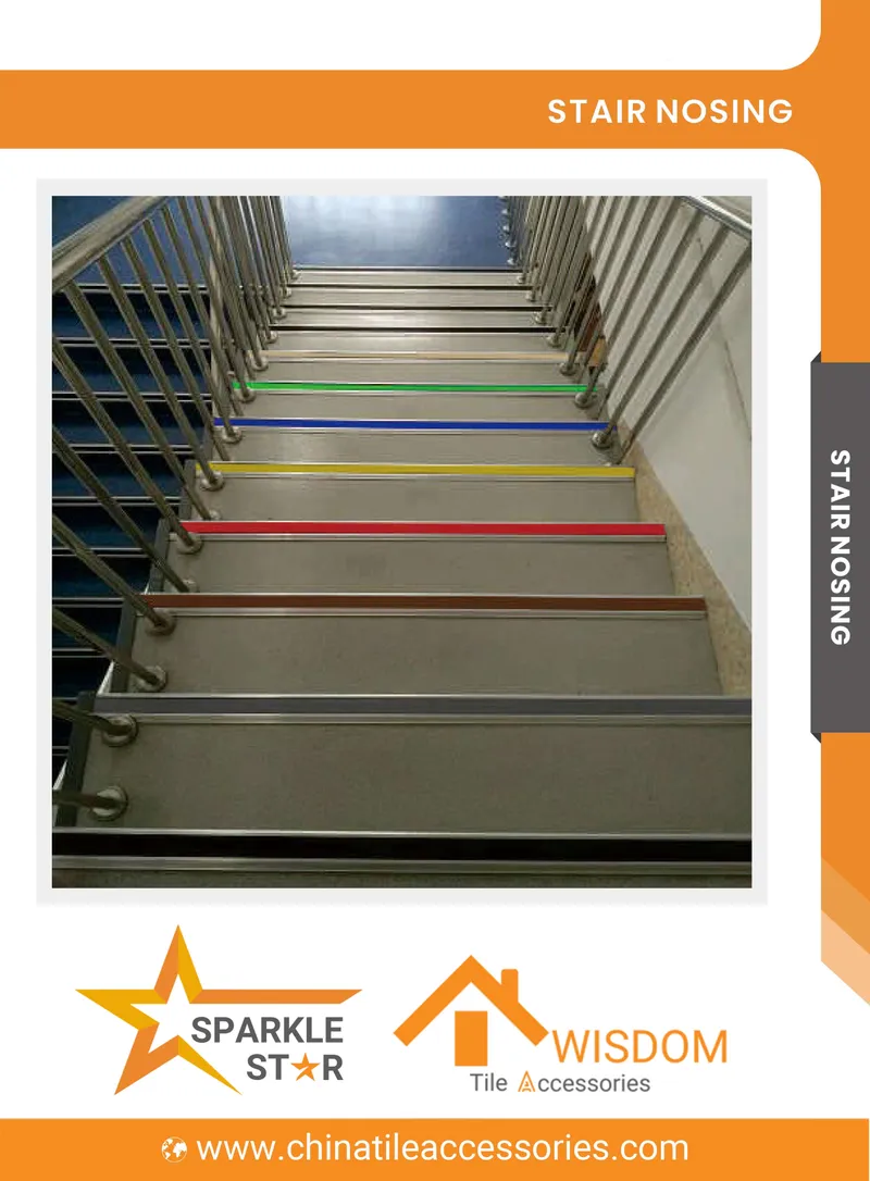 Stair Nosing Catalog - Sparkle Star Stair Nosing Catalog - Sparkle Star